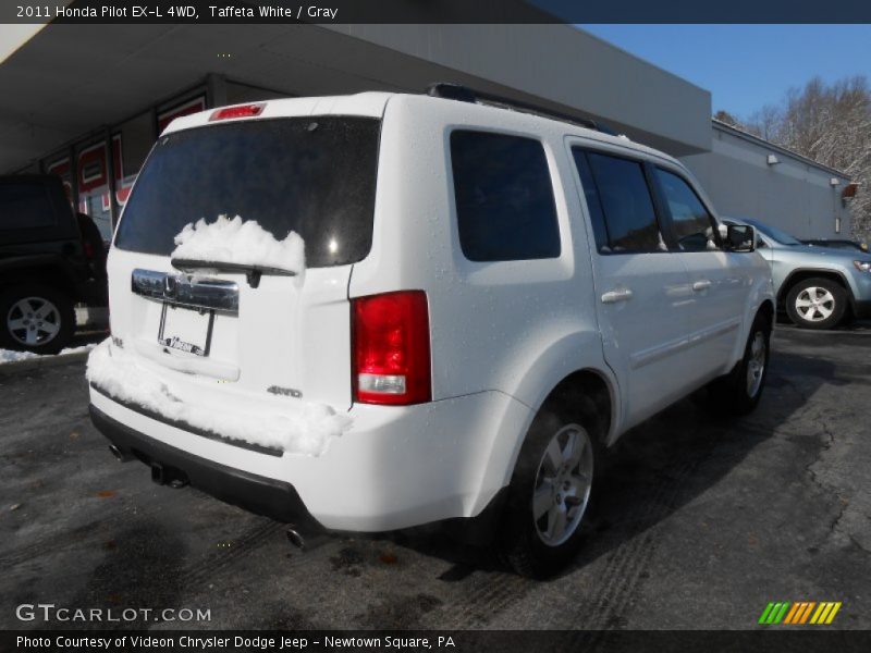 Taffeta White / Gray 2011 Honda Pilot EX-L 4WD