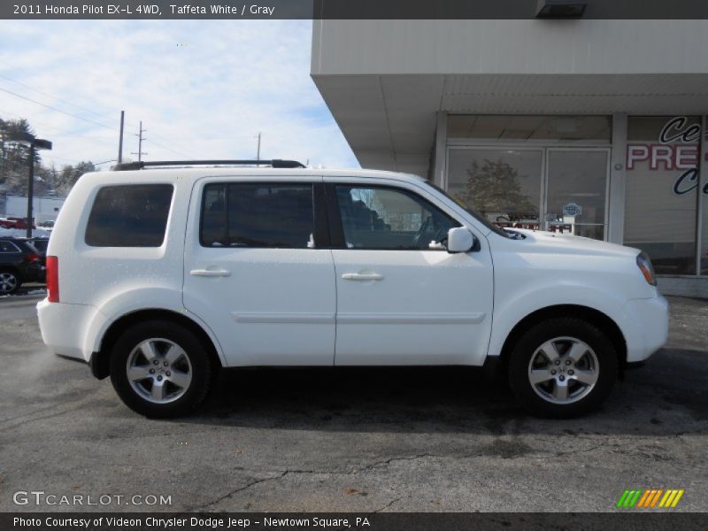 Taffeta White / Gray 2011 Honda Pilot EX-L 4WD