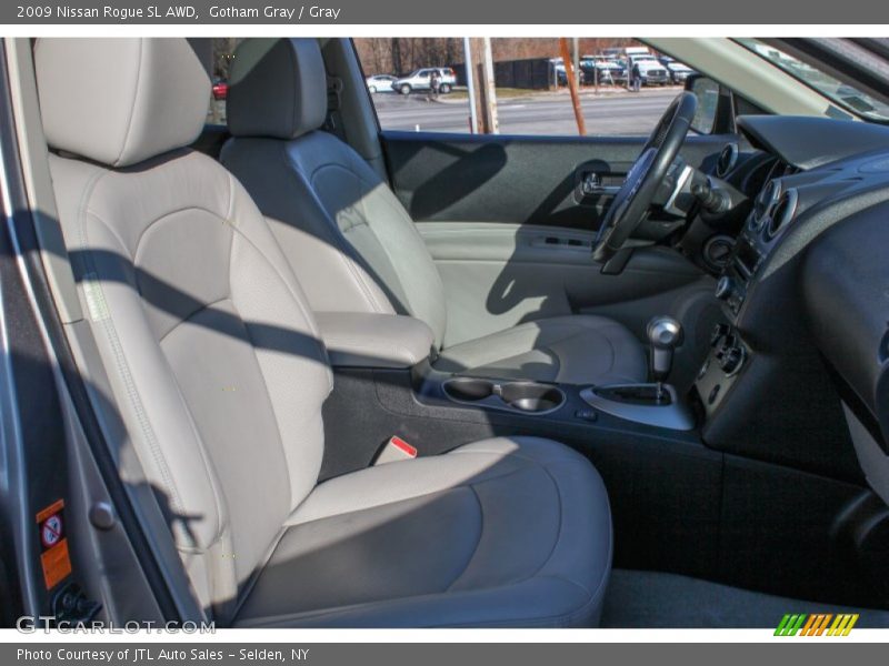 Gotham Gray / Gray 2009 Nissan Rogue SL AWD