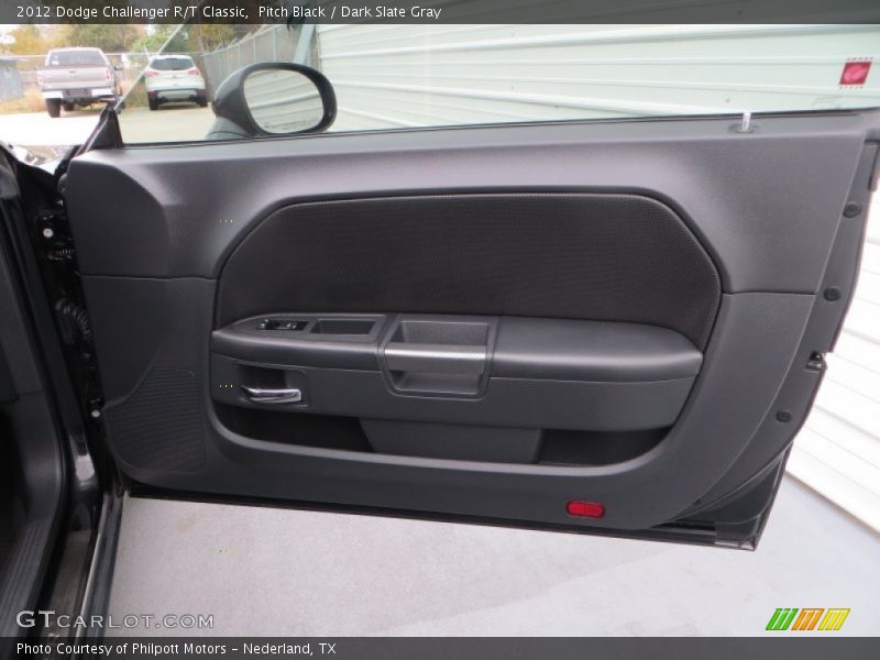 Pitch Black / Dark Slate Gray 2012 Dodge Challenger R/T Classic