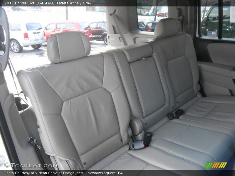 Taffeta White / Gray 2011 Honda Pilot EX-L 4WD
