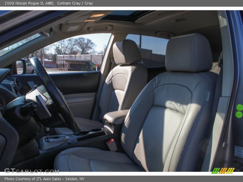 Gotham Gray / Gray 2009 Nissan Rogue SL AWD