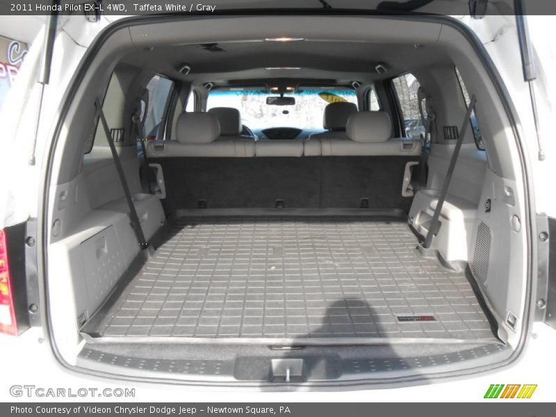 Taffeta White / Gray 2011 Honda Pilot EX-L 4WD