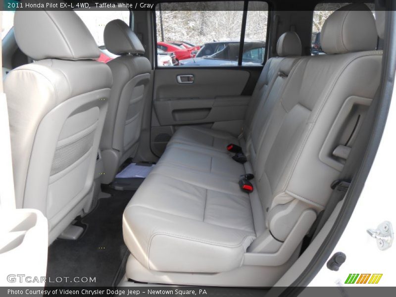 Taffeta White / Gray 2011 Honda Pilot EX-L 4WD