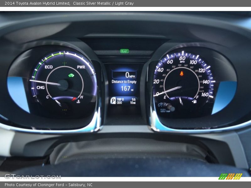 Classic Silver Metallic / Light Gray 2014 Toyota Avalon Hybrid Limited