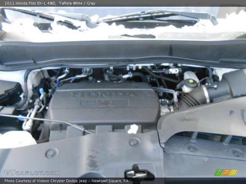 Taffeta White / Gray 2011 Honda Pilot EX-L 4WD