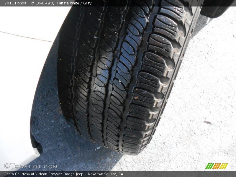 Taffeta White / Gray 2011 Honda Pilot EX-L 4WD