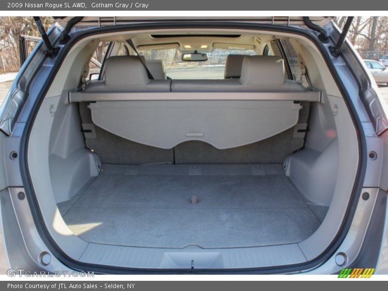 Gotham Gray / Gray 2009 Nissan Rogue SL AWD