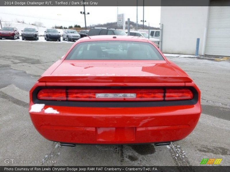TorRed / Dark Slate Gray 2014 Dodge Challenger R/T