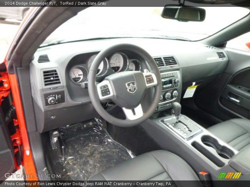 TorRed / Dark Slate Gray 2014 Dodge Challenger R/T