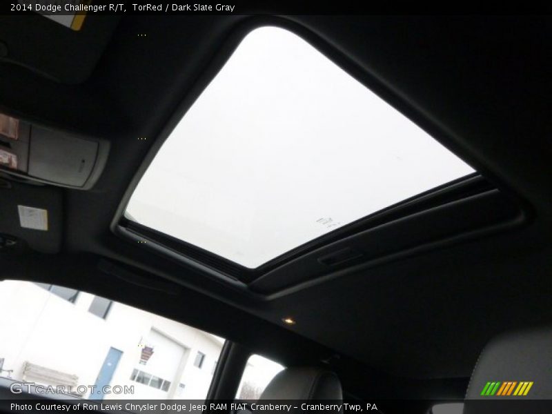 TorRed / Dark Slate Gray 2014 Dodge Challenger R/T