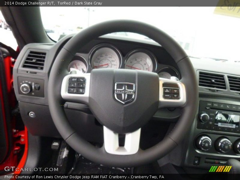 TorRed / Dark Slate Gray 2014 Dodge Challenger R/T