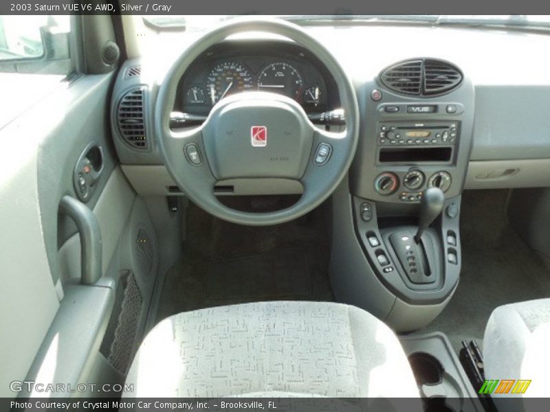 Silver / Gray 2003 Saturn VUE V6 AWD