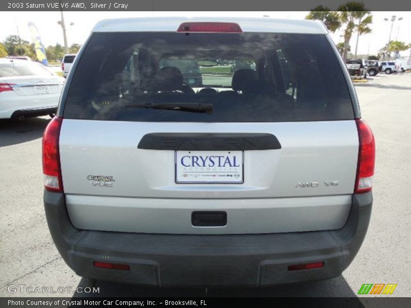 Silver / Gray 2003 Saturn VUE V6 AWD