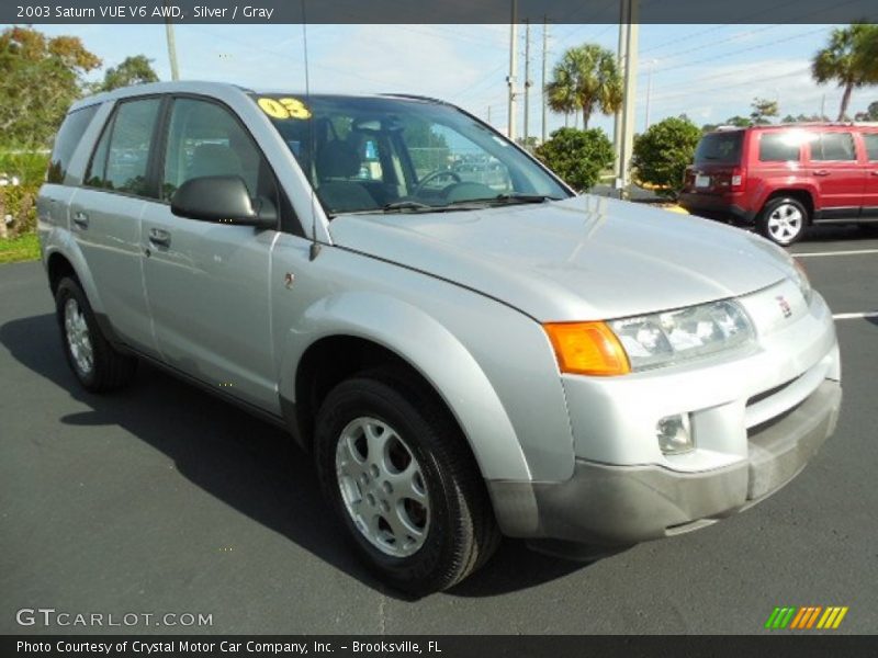 Silver / Gray 2003 Saturn VUE V6 AWD