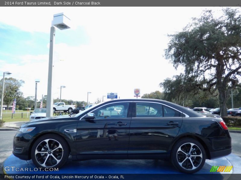Dark Side / Charcoal Black 2014 Ford Taurus Limited