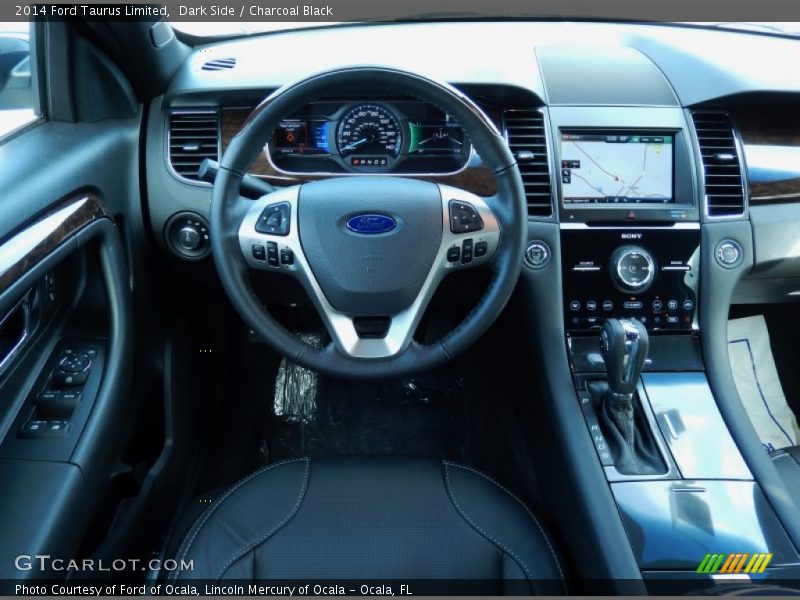 Dark Side / Charcoal Black 2014 Ford Taurus Limited