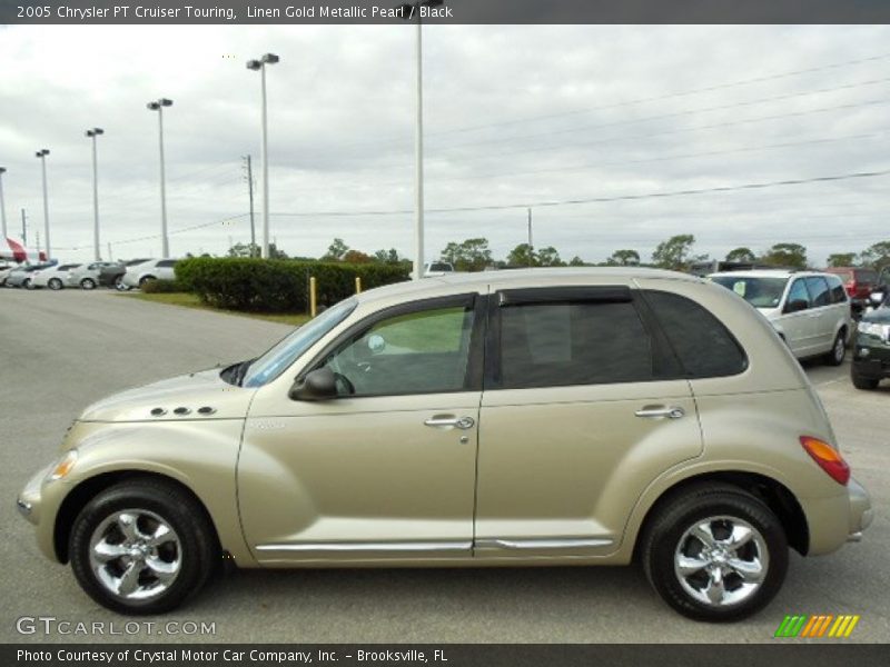Linen Gold Metallic Pearl / Black 2005 Chrysler PT Cruiser Touring