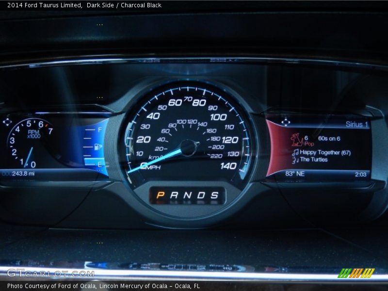 Dark Side / Charcoal Black 2014 Ford Taurus Limited