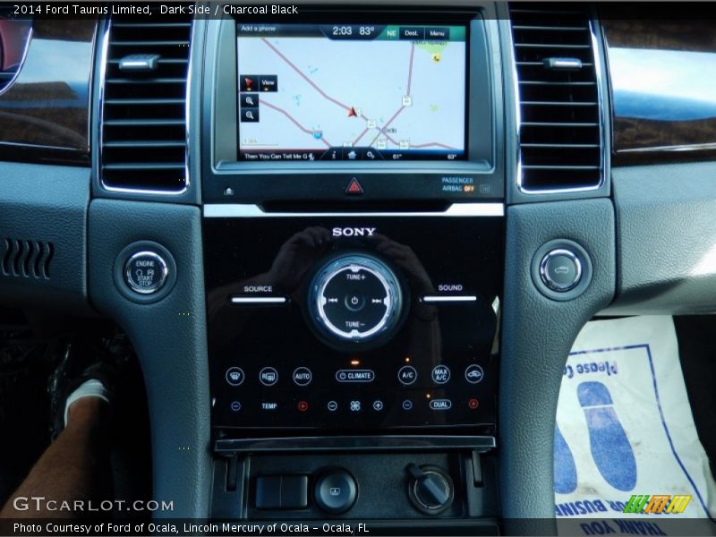 Dark Side / Charcoal Black 2014 Ford Taurus Limited
