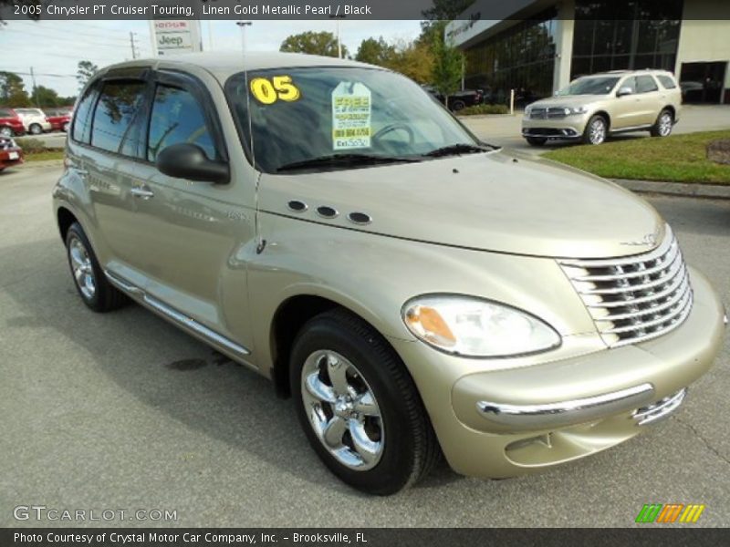 Linen Gold Metallic Pearl / Black 2005 Chrysler PT Cruiser Touring