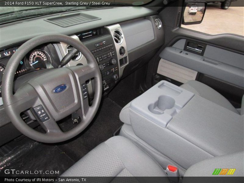 Sterling Grey / Steel Grey 2014 Ford F150 XLT SuperCrew