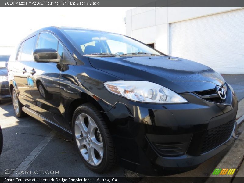 Brilliant Black / Black 2010 Mazda MAZDA5 Touring