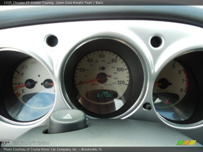 Linen Gold Metallic Pearl / Black 2005 Chrysler PT Cruiser Touring