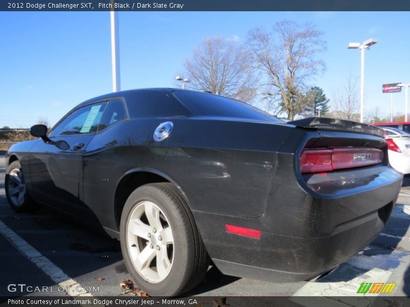 Pitch Black / Dark Slate Gray 2012 Dodge Challenger SXT