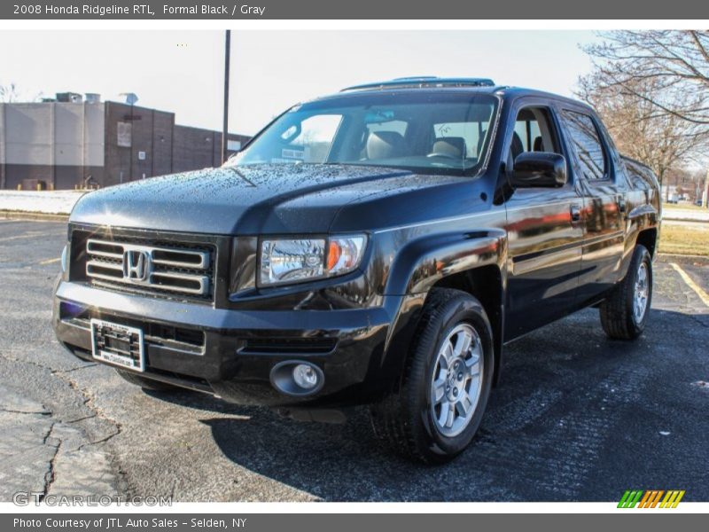 Formal Black / Gray 2008 Honda Ridgeline RTL