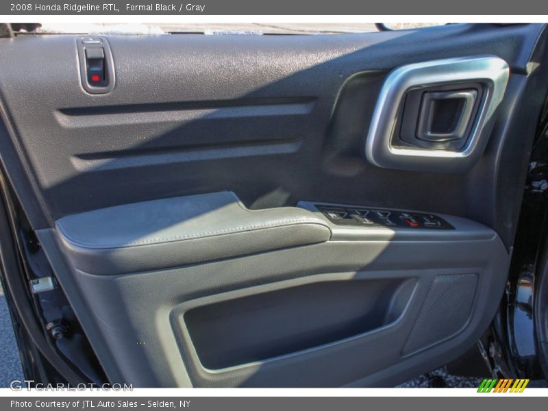 Formal Black / Gray 2008 Honda Ridgeline RTL