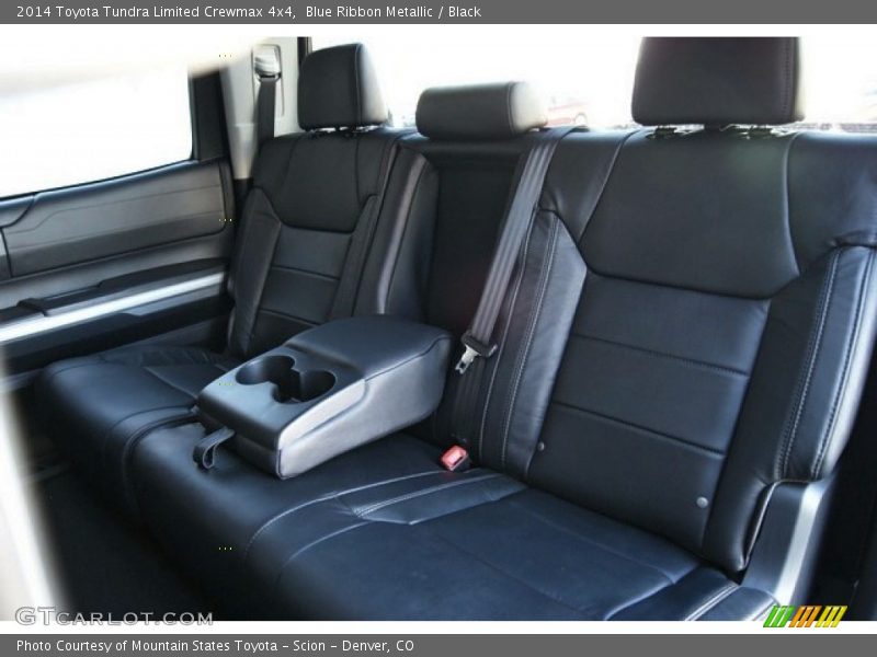 Rear Seat of 2014 Tundra Limited Crewmax 4x4