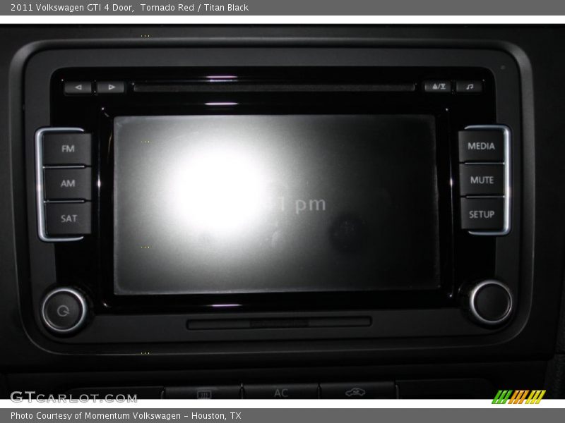Tornado Red / Titan Black 2011 Volkswagen GTI 4 Door