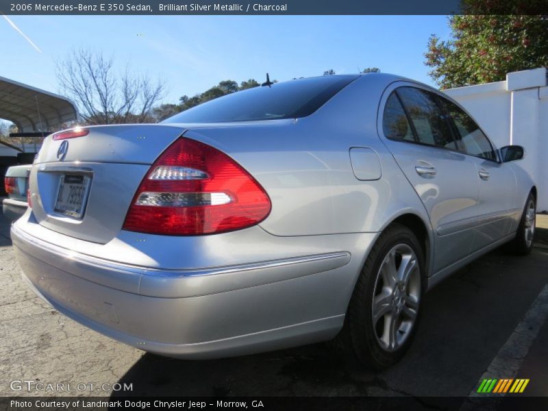 Brilliant Silver Metallic / Charcoal 2006 Mercedes-Benz E 350 Sedan