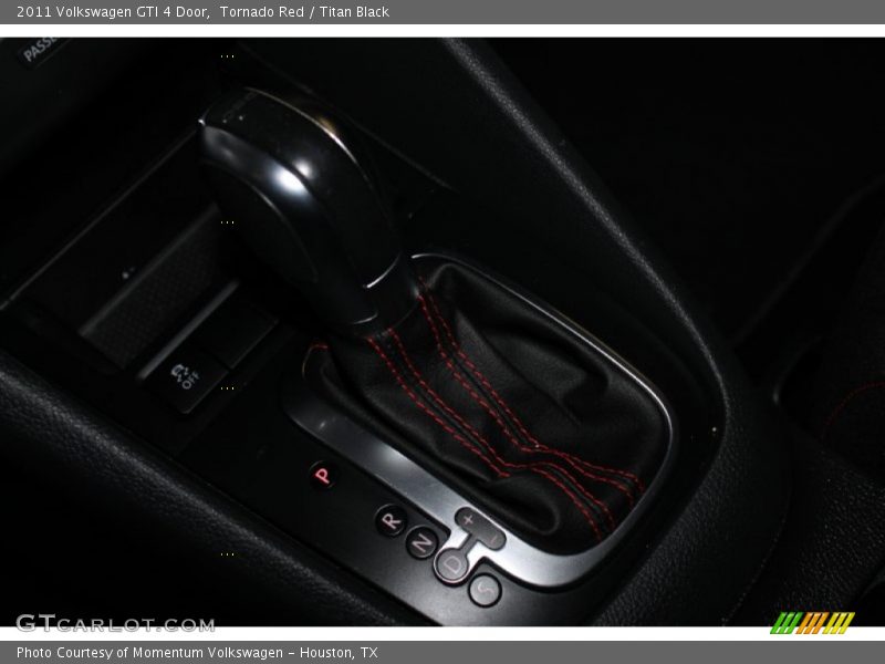 Tornado Red / Titan Black 2011 Volkswagen GTI 4 Door