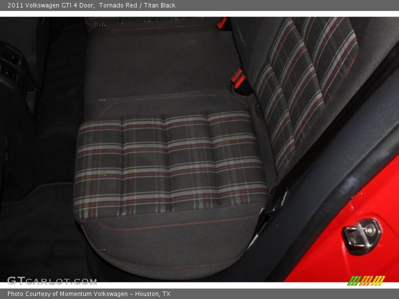Tornado Red / Titan Black 2011 Volkswagen GTI 4 Door