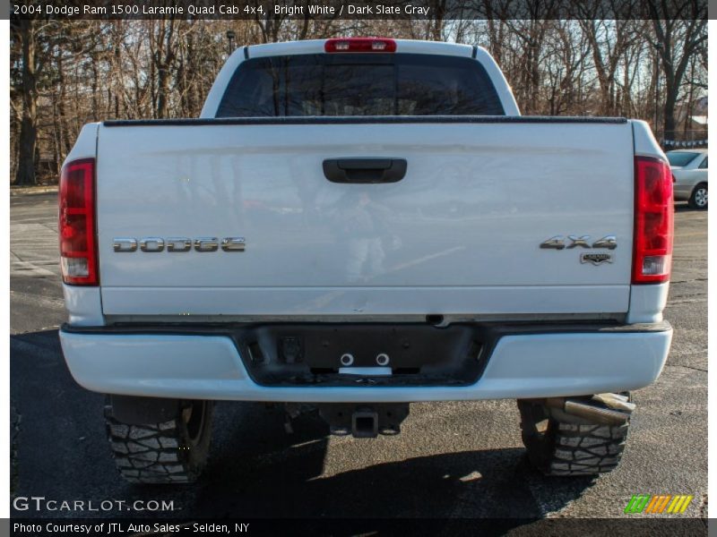 Bright White / Dark Slate Gray 2004 Dodge Ram 1500 Laramie Quad Cab 4x4