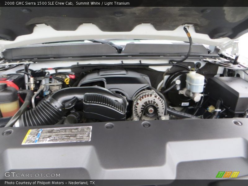 Summit White / Light Titanium 2008 GMC Sierra 1500 SLE Crew Cab