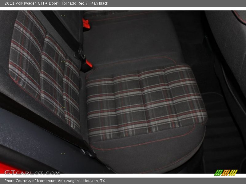 Tornado Red / Titan Black 2011 Volkswagen GTI 4 Door