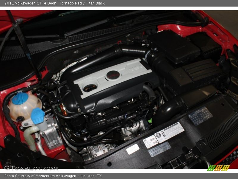 Tornado Red / Titan Black 2011 Volkswagen GTI 4 Door
