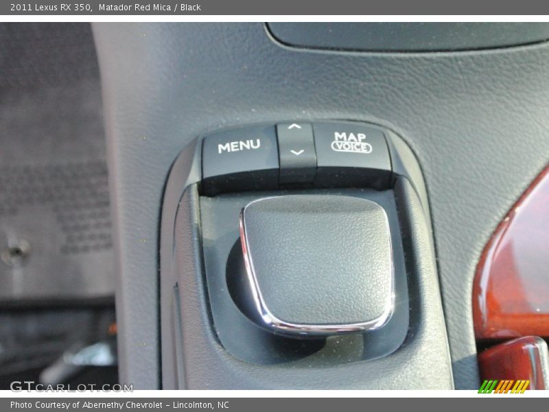 Matador Red Mica / Black 2011 Lexus RX 350