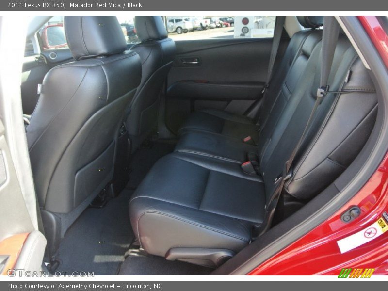 Matador Red Mica / Black 2011 Lexus RX 350