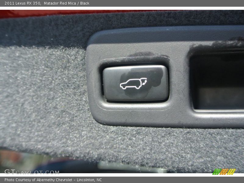 Matador Red Mica / Black 2011 Lexus RX 350