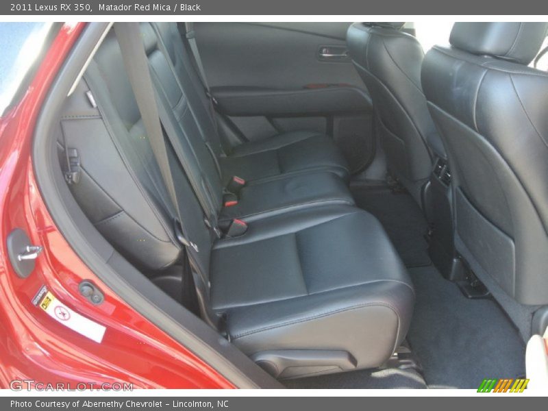Matador Red Mica / Black 2011 Lexus RX 350