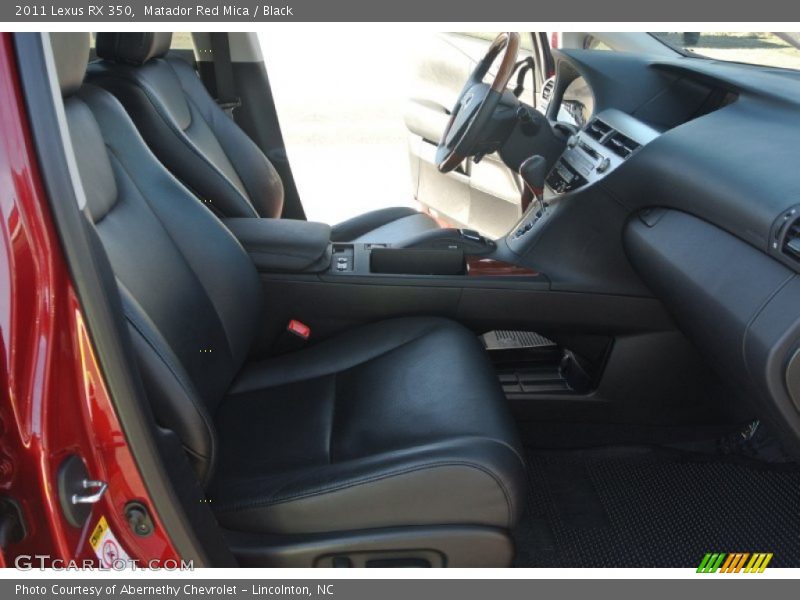 Matador Red Mica / Black 2011 Lexus RX 350