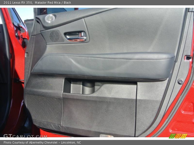 Matador Red Mica / Black 2011 Lexus RX 350