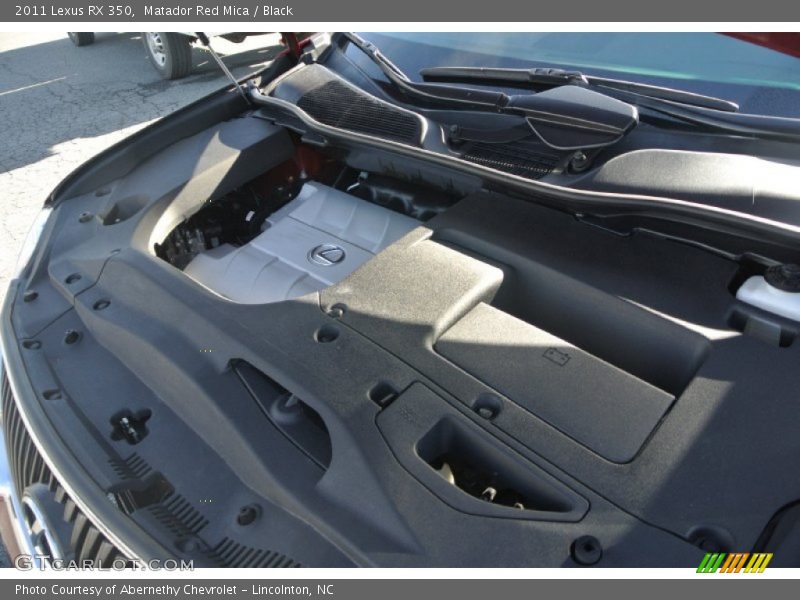 Matador Red Mica / Black 2011 Lexus RX 350