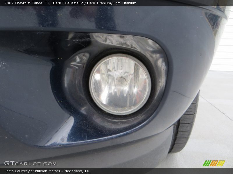 Dark Blue Metallic / Dark Titanium/Light Titanium 2007 Chevrolet Tahoe LTZ