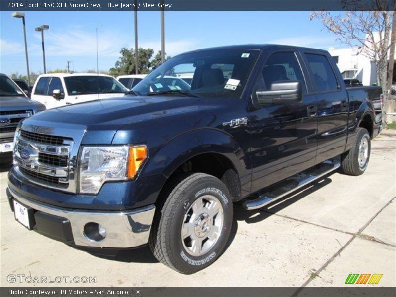 Blue Jeans / Steel Grey 2014 Ford F150 XLT SuperCrew