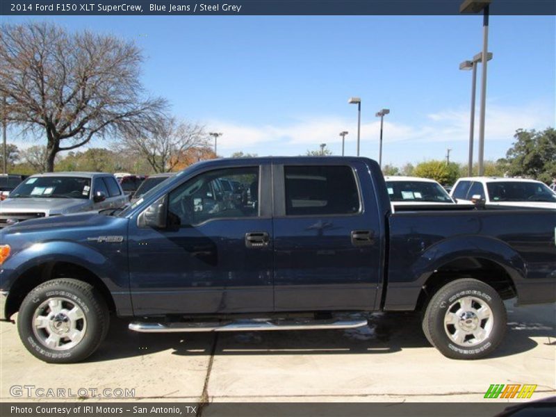 Blue Jeans / Steel Grey 2014 Ford F150 XLT SuperCrew